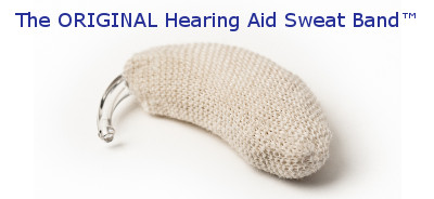 BUY your own ORIGINAL Hearing Aid Sweat Band&trade; - Protect Your Hearing Aid Investment